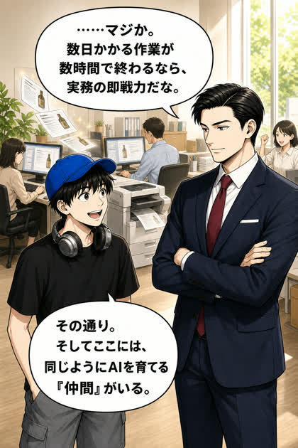 漫画LPの制作例 9