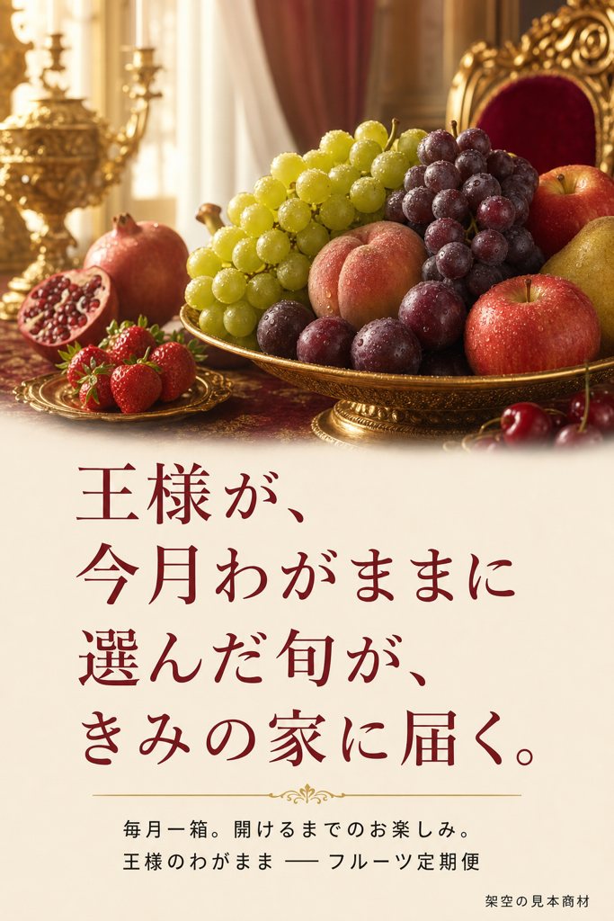 縦長LP見本(6面)の1面
